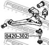 MITSUBISHI MK332302 Ball Joint